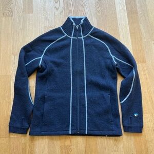 Kuhl Merino Wool Blue Sweater - Size Small *Good Condition*
